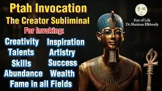 Ptah Invocation/ The Creator Subliminal/ Creativity/ Inspiration/ Talents/ Artistry/ Skills/ Success