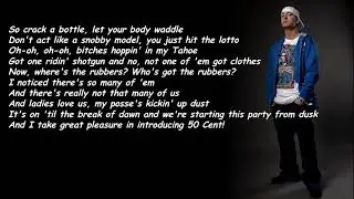 Eminem - Crack A Bottle ft. Dr. Dre & 50 Cent [Lyrics] [HQ]
