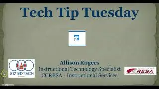Tech Tip Tuesday - Google Drive Shortcuts