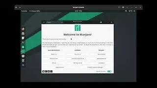 How To Setup Manjaro Gnome on Gnome boxes(first video)