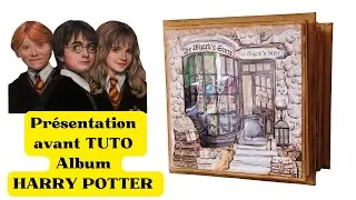 Scrapbooking album popup Harry Potter idéas #scrapbooking #harrypotter #scrapbook #papersforyou