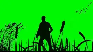 Green screen video background effect Sed boy Love story VFX black animation video caroma key