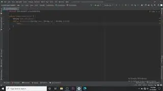 How to create a Constructor in Android studio  #javaprogramming #androiddevelopment