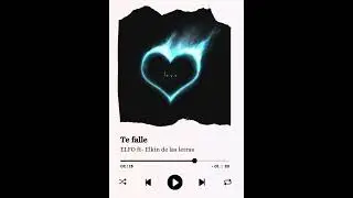 Te fallé - el elfo ft. el King de las letras