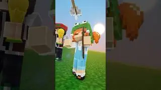 Mine VS Green Flower Challenge - Minecraft 