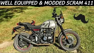 Royal Enfield Scram 411 Customer Custom - I Love It - Wahoo!