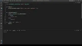 Response Validation -Problem Set 7 (CS50's Introduction to Programming with Python)