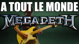 MEGADETH - A TOUT LE MONDE (Cover) - LEDUR STRATOCASTER