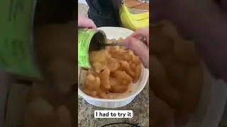 Pop Tarts as the apple cobbler crust?  