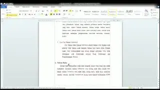 Membuat Daftar Isi dengan Mudah di Microsoft Word