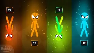 The Stickman Random MINIGAMES Tournament - Stickman Party Gameplay
