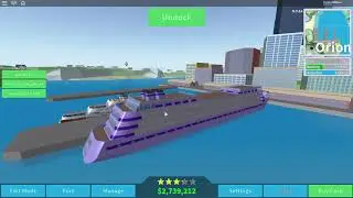 ROBLOX Cruise Ship Tycoon New Mega Ship