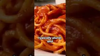 Unveiling the Singular Spaghetto: A Pasta Revelation for All #shorts #singular #spaghetto #pasta