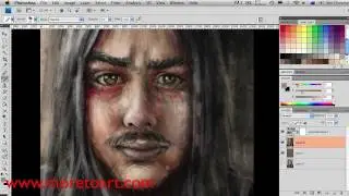 Self Portrait Speed Painting HD
