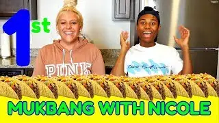 Very First Mukbang With Nicole!!!