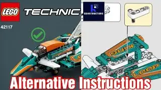 Lego Technic 42117| Alternative Instructions 42117|