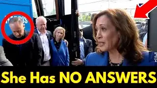 Kamala Harris FAILS EASY Questions in Interview with Reporter