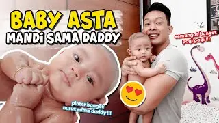 MANDI BARENG DADDY PAGI PAGI | CUTE BANGEEEET ♥️