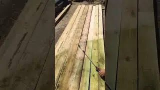 September 10, 2025 roof repair #6. Treatment of boards with antiseptic