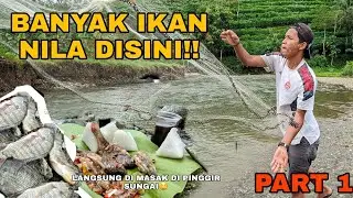 PETUALANGAN MENANGKAP IKAN, HASIL TANGKAPAN IKAN LANGSUNG DISANTAP. SAKSIKAN‼️