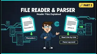 C Project Masterclass (Part 2) 🔧 | FileReader & Parser Header File Explained in Depth