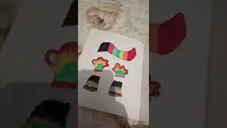 я заказала маску раптора и вот так я его раскрашу.