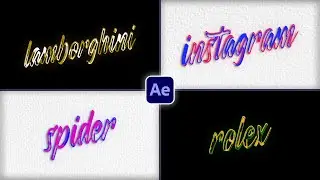 Liquid Logo Animation Tutorial in After Effects | Typography Tutorial in After Effects