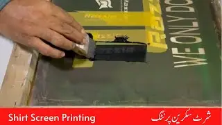 Red Screen Printing on Shirts| T-Shirt Screen Printing | Casual & Formal shirts screen printing
