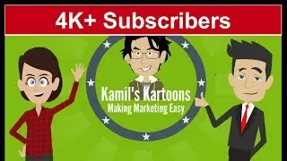 Marketing Cartoons: Intro to Kamil's Kartoons (World's 1st Marketing Cartoon Series)