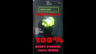 Lupa sandi pola asus z00ad cara reset pabrik dengan fastboot