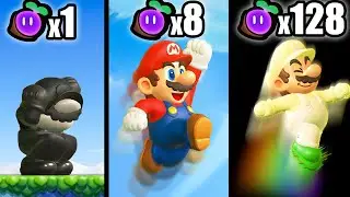 Mario Wonder but every Seed makes Mario JUMP HIGHER...