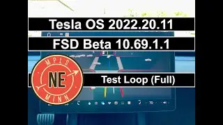 Tesla - FSD Beta 10.69.1.1 - NE Minneapolis Test Loop (Best Yet!)