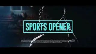 Sports Opener | After Effects Template | Openers