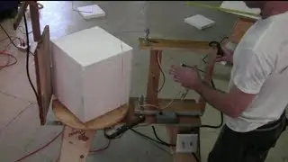 Homemade EPS Foam Carving Tools - profile cutter, hot wire