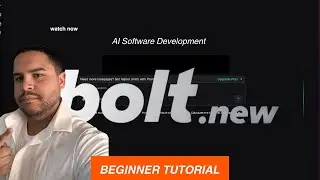 Bolt AI Full Tutorial: AI Software Development Guide
