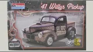 Monogram '41 Willy's Pickup - Part 1