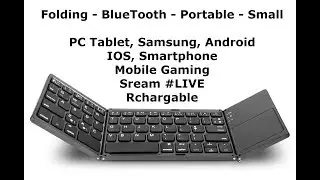 Unboxing! - Aurtec Foldable Rechargable Bluetooth (Wireless) Keyboard with Touchpad
