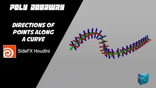 Procedural Modeling Tricks - Curve Directions - Houdini