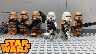 Airborne Infiltration Part 1 - Lego Star Wars the Clone Wars (Stop Motion)