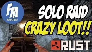 SOLO RAID GIVES CRAZY LOOT!! | Rust Solo Survival S06E03 | RUST