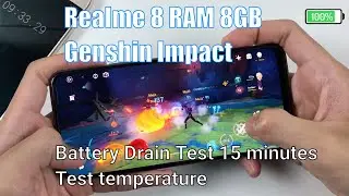 Realme 8 Test Game Genshin Impact | Helio G95