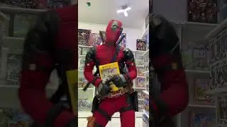 deadpool bailecito #figurasdecoleccion    #viralvideo #humor #funkopop #funnyvideos  #marvel