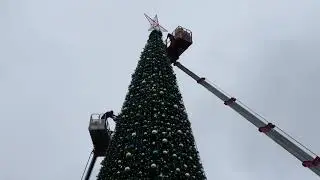 2 этап. Завершение установки елки. Тула