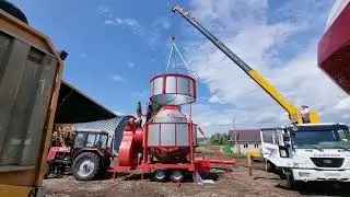 Урожаю пришёл конец???!!!сможет ли спасти ситуацию мобильная зерносушилка АТМ 34???