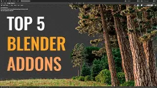 Top 5 Blender Addons to Create Environments!