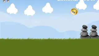 Happy Jump Walkthrough - Grassy Green Level - 3600 meters