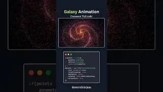 ✨ Galaxy Animation with CSS | HTML + CSS  Javascript Project 🚀