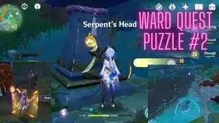 Marvelous Instalation - Serpent Head Ward Puzzle - Orobashi Legacy 2 - Genshin Impact Inazuma