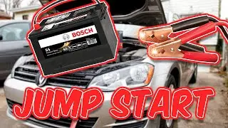 How to Jump-Start A Car