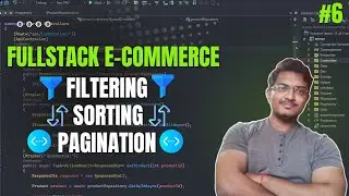 Full Stack E-commerce Project #6 : Filtering, Sorting And Pagination To a Catalog API | .NET